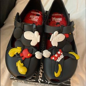Mini Melissa Kissing Minnie / Mickey Flats